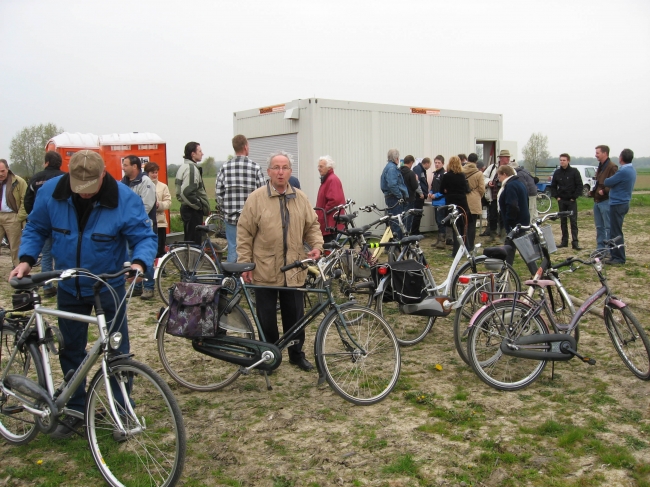 Bezoek aan de archeologische opgravingen.