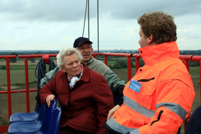 Medewerkers van het consortium gaven tekst en uitleg.