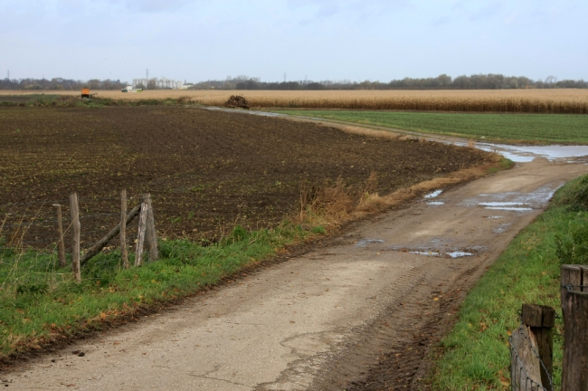 De weg naar het grindgat gaat voor veel vissers nu nog linksaf totdat de graafmachines hun tanden erin hebben gezet. De weg naar het grindgat gaat voor veel vissers nu nog linksaf totdat de graafmachines hun tanden erin hebben gezet.