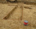 Archeologische opgravingen ten noorden van hoeve Hartelstein (4-4-2008 - Jan Dolmans)