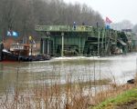 De Merwede 28 ter hoogte van kasteel Elsloo (3-2-2009 - Rob Dolmans)