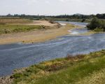 Overzicht van de bochtverbreding langs de Maas in Borgharen.  (30-5-2011 - Jan Dolmans)