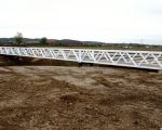 De nieuwe brug over de Geul in het Hartelsteinerveld. (1-11-2018 - Jan Dolmans)